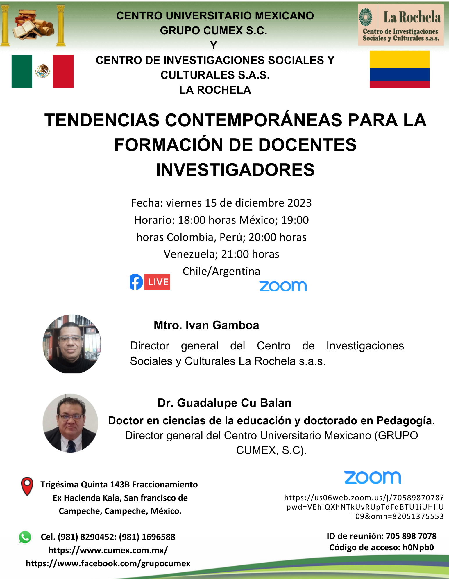 TENDENCIAS CONTEMPORÁNEAS PARA LA FORMACIÓN DE DOCENTES INVESTIGADORES